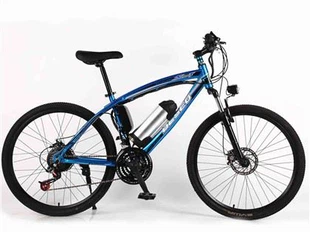 Bicicleta de montaña de acero al carbono, hierro y litio